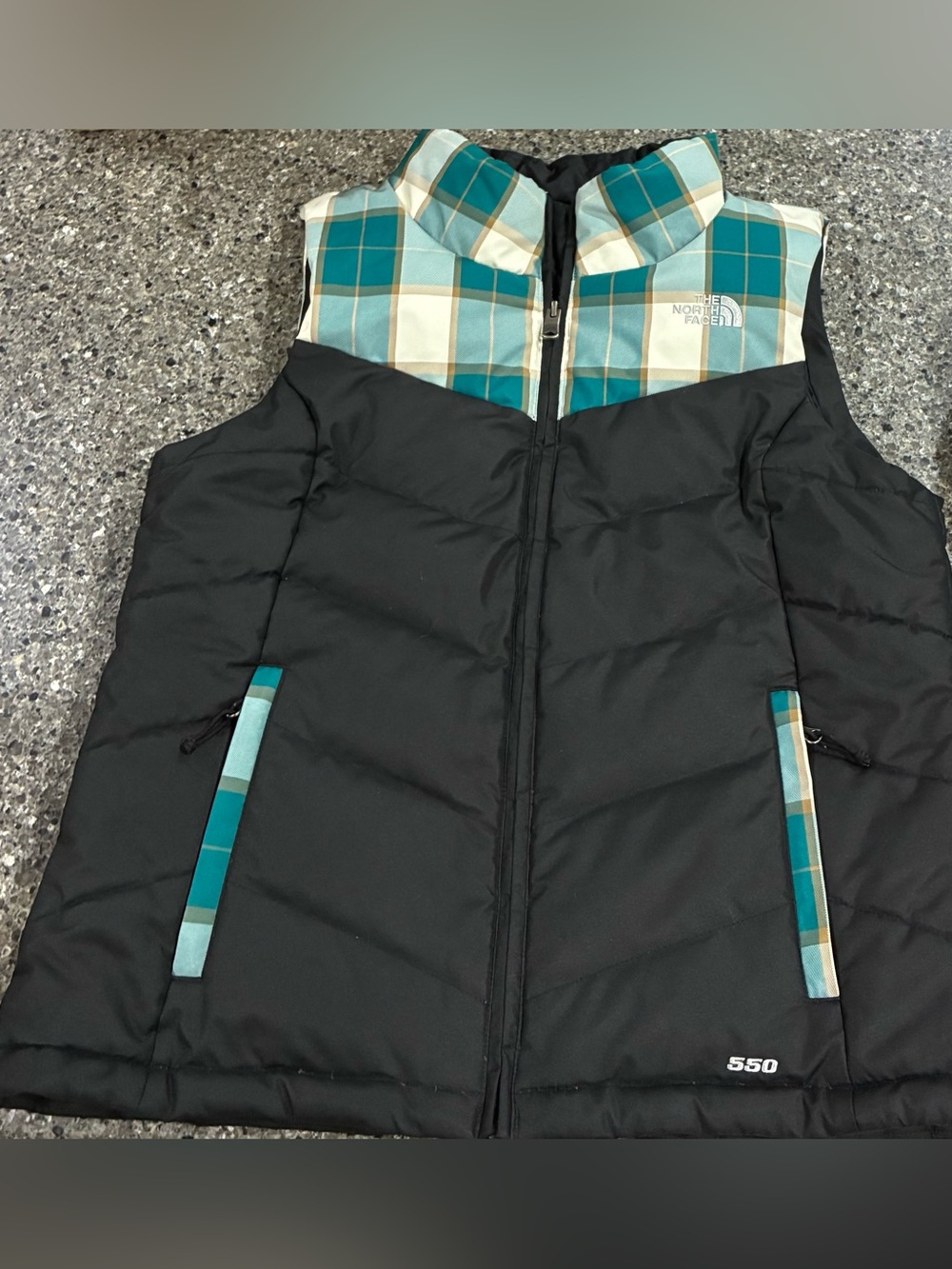 Womens NORTH FACE 550 Down Winter Vest, sz Medium
